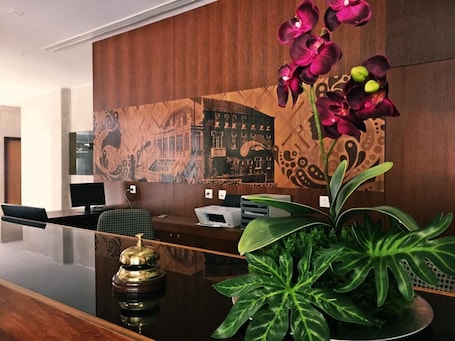 Reception. Palace Hotel Astúrias & Spa