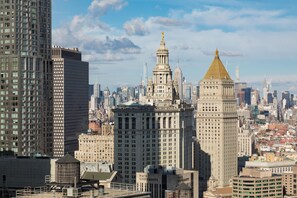 Standing tall in the heart of the city, this iconic landmark boasts a striking dome and spire.