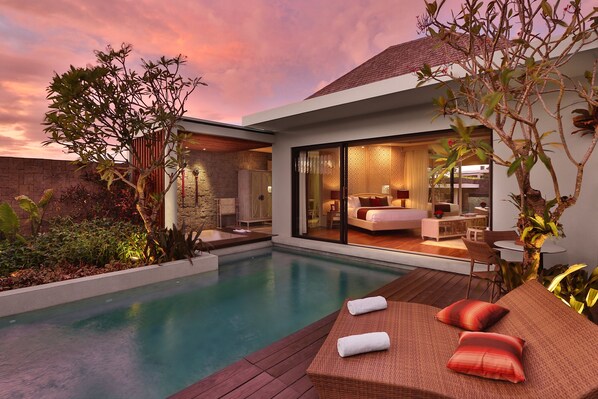 Pool - Temptation One-Bedroom Villa with Private Pool and a well-equipped kitchen (Seminyak)