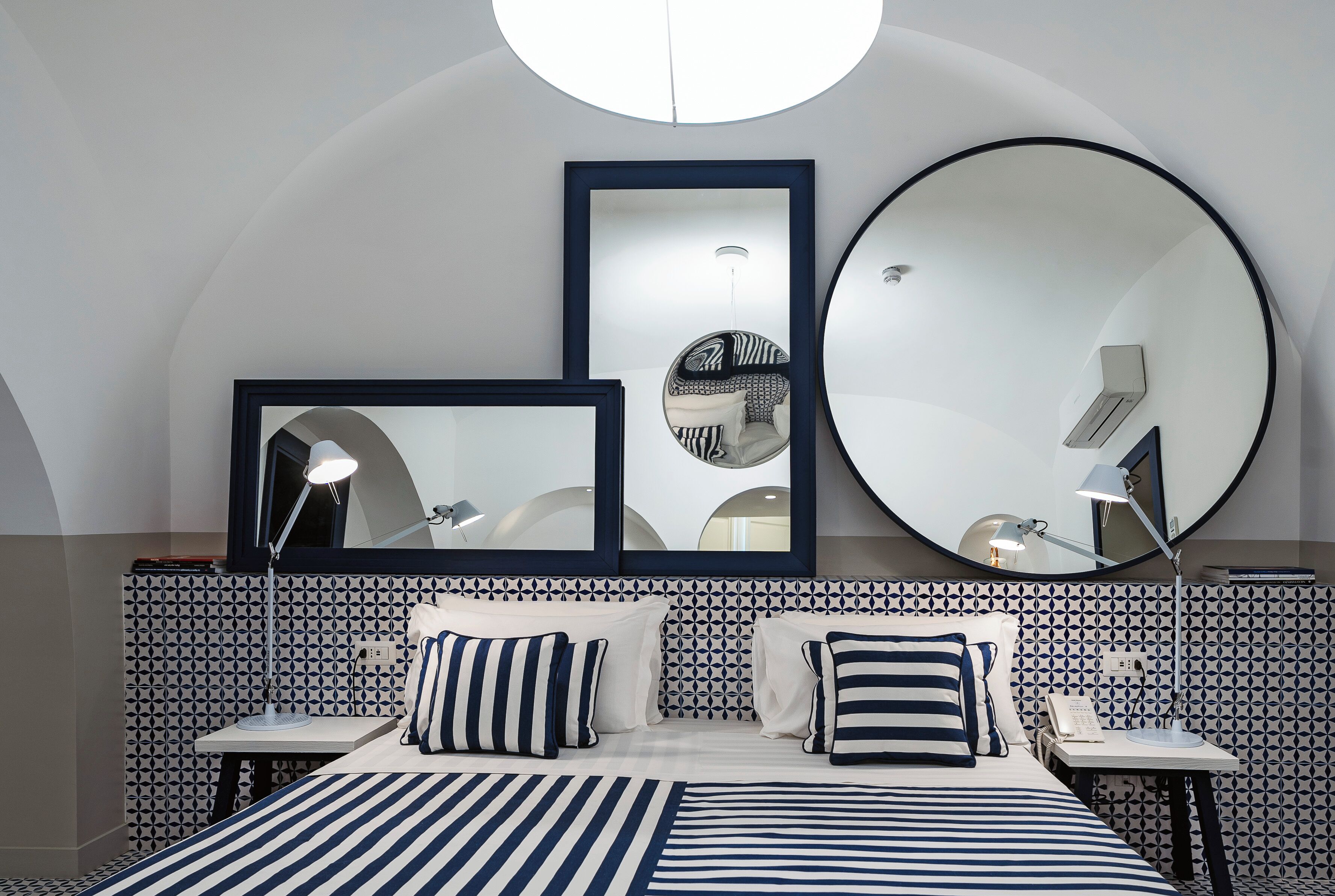 Premium bedding, memory-foam beds, minibar, in-room safe