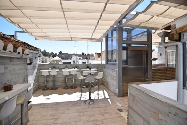 Terrace/patio - Apartamentos Marqués de la Merced (Málaga)