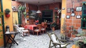 Terrace/patio - Hosteria Los Cristales (Santander de Quilichao)
