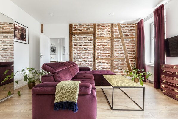 Apartamento (Blues Brothers) | Área de estar | TV de tela plana