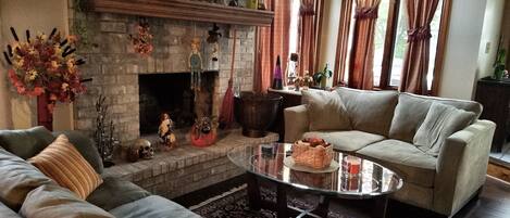 Sitteområde i lobbyen