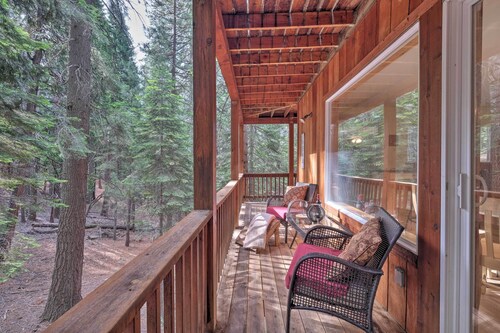 Walk to Big Trees State Park: Cabin w/ Deck!