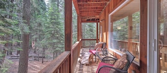 Walk to Big Trees State Park: Cabin w/ Deck!