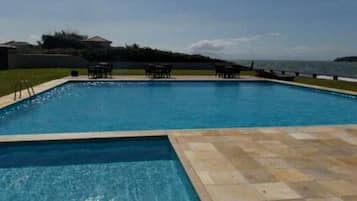 Indoor pool, outdoor pool