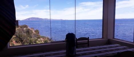 Utsikt fra overnattingsstedet