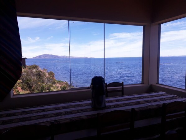 Vista desde la propiedad