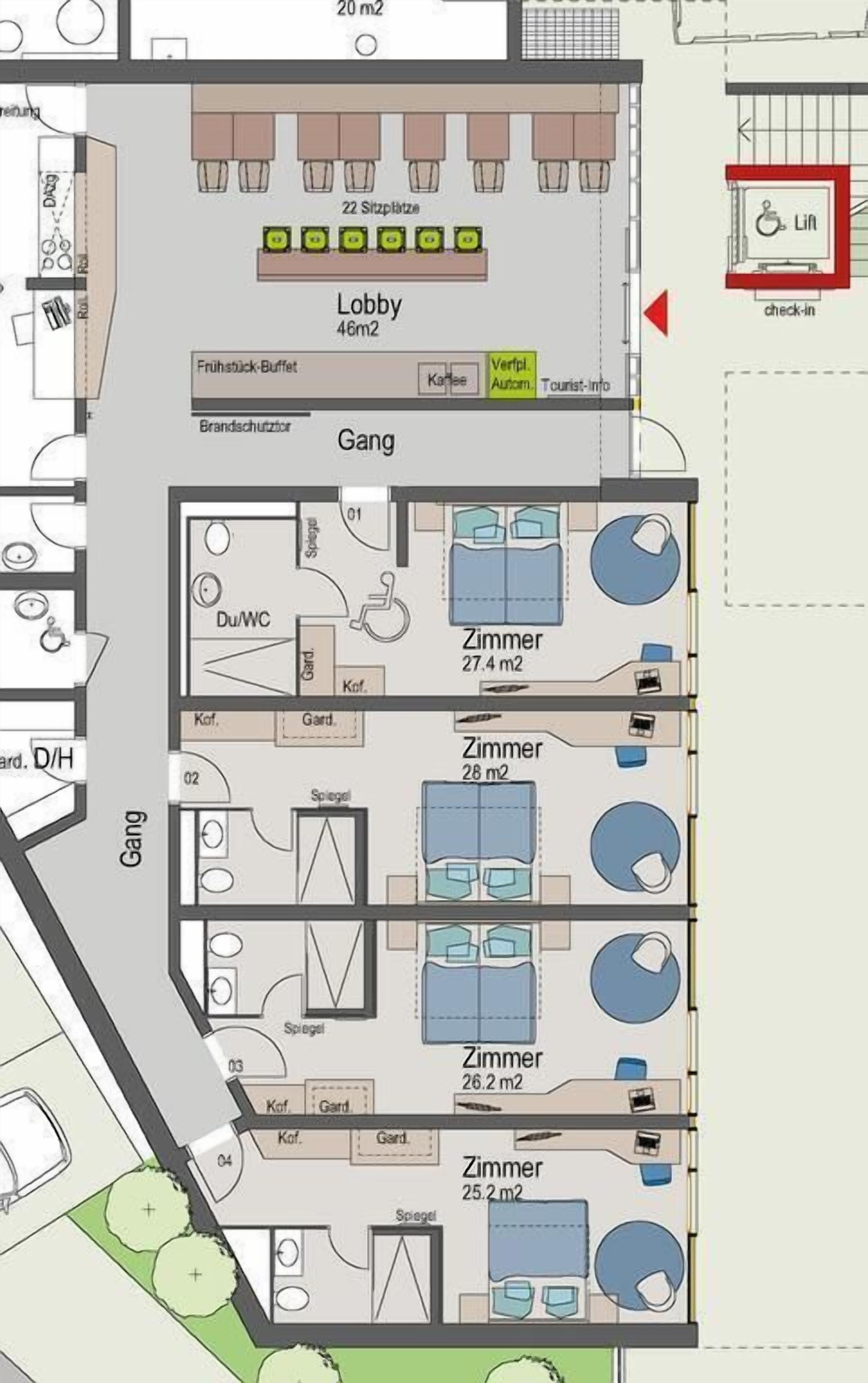 economy double or twin room | 1 bedroom, individually decorated, desk, laptop workspace