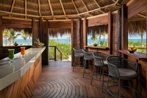 7 bars/lounges, 2 swim-up bars, 2 beach bars, poolside bar