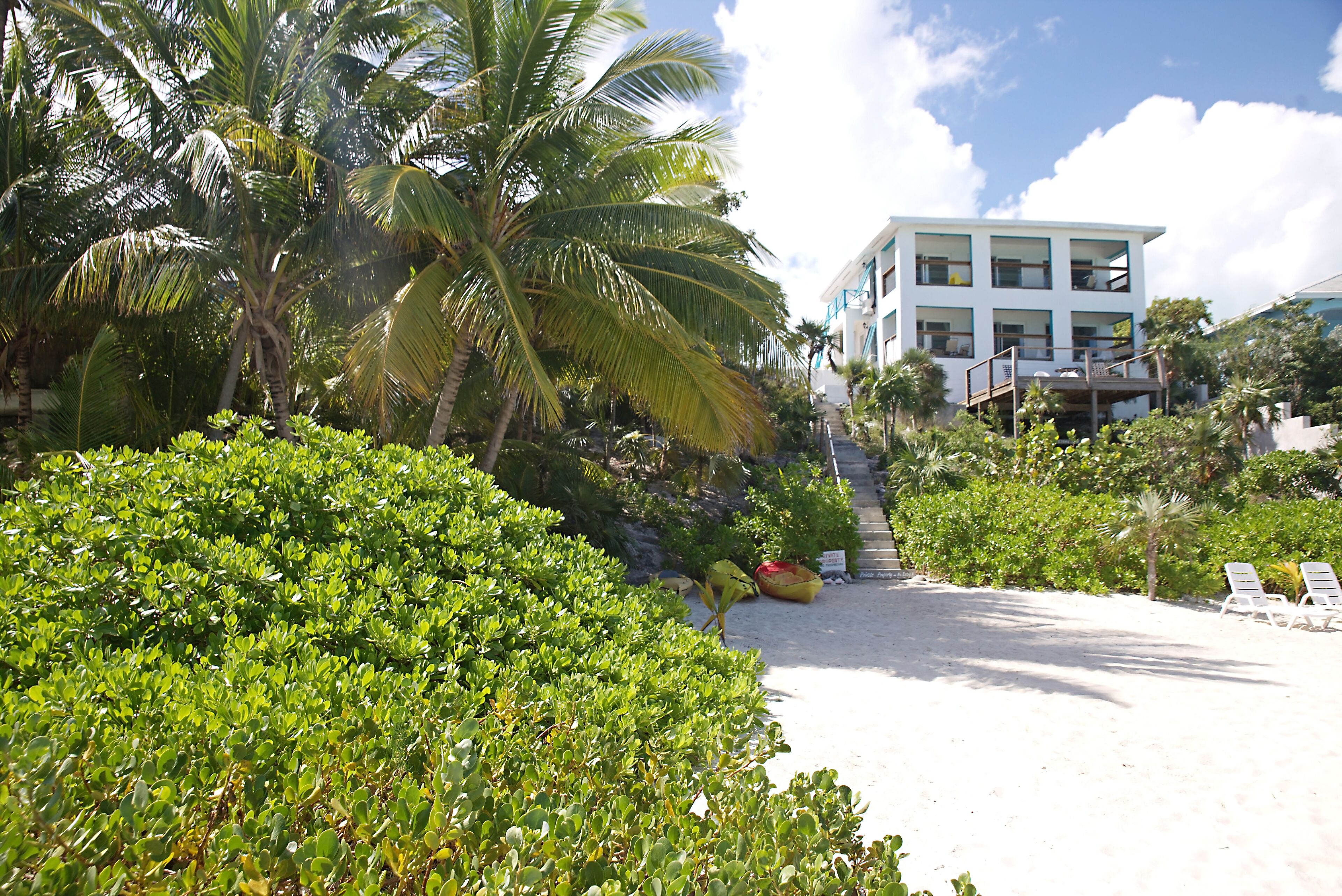 Overnattingsstedets uteområder