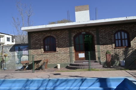 Entrada de la propiedad