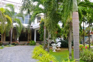 Fassade der Unterkunft