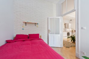 1 soverom, strykejern/-brett og wi-fi