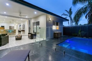 Outdoor pool, a lap pool