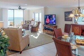 TV - Simply Stunning! Upgraded Beachfront Condo Close to Shops, Restaurants & Activities. (Madeira Beach)