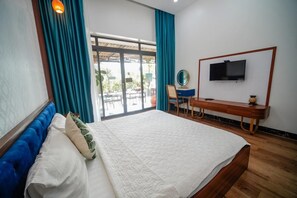 Superior kamer | 1 slaapkamer, een bureau, verduisterende gordijnen, geluiddichte muren