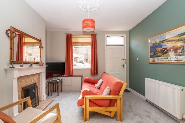 تلفزيون، مدفأة