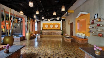 Sala de estar en el lobby