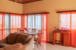 TV, DVD player, books