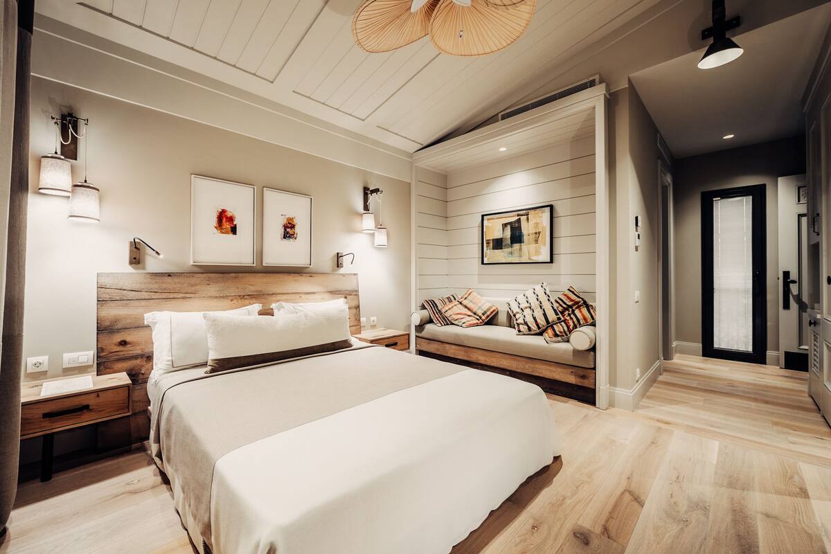 Junior Double Room, Non Smoking, Pool View | Premium bedding, pillowtop beds, minibar, in-room safe