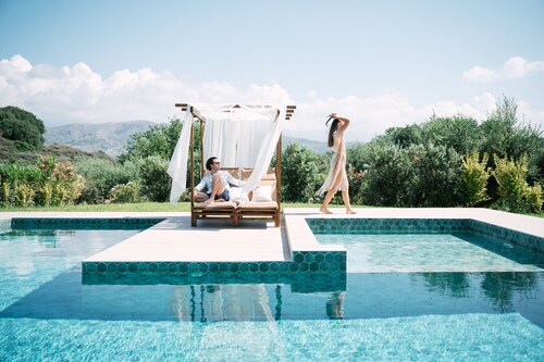 Die Olvini Villa empfängt Sie unter der kretischen Sonne mit einem privaten Pool