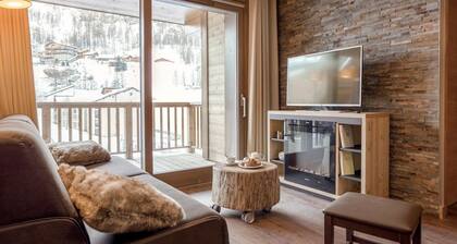 Vos Prochaines Vacances de Ski | Chambre Confortable avec une Cheminée + Parfait pour les Skieurs