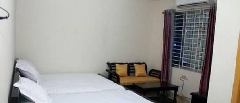 Kamar Twin Basic | Wi-Fi gratis