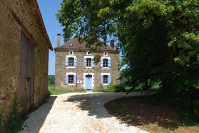 Maison des maîtres, large house with private swimming pool