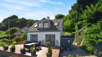 Fassade der Unterkunft