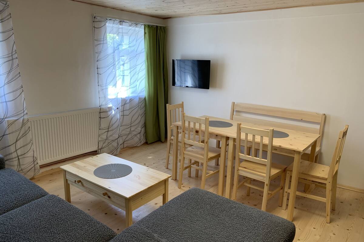Departamento panorámico (6) | 2 habitaciones, cunas, wifi gratis y ropa de cama