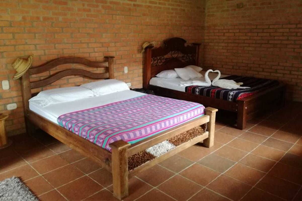 Premium bedding, laptop workspace, blackout curtains, iron/ironing board