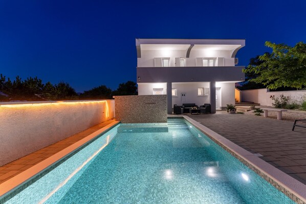 Außenpool, beheizter Pool