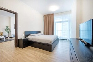 1 chambre, rideaux d’obscurcissement, fer et planche à repasser