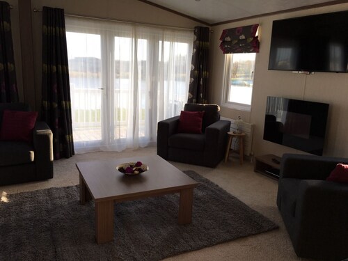 Stunning Luxory lodge Multi award winning Haggerston Castle holiday park