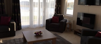 Impresionante Luxory Lodge Multi galardonado parque de vacaciones Haggerston Castle
