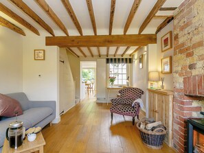 Fireplace - 1 bedroom accommodation in Fulking, near Brighton (Fulking, near Brighton)