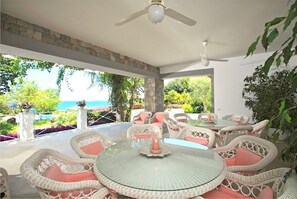 Outdoor dining - VILLA ISCHIA BLU - Five Bedroom Villa, Sleeps 10 (Ischia)