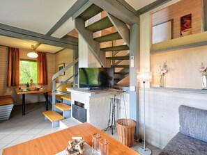 TV, fireplace - Dorf 2/Haus 68 by Interhome (Kirchheim)