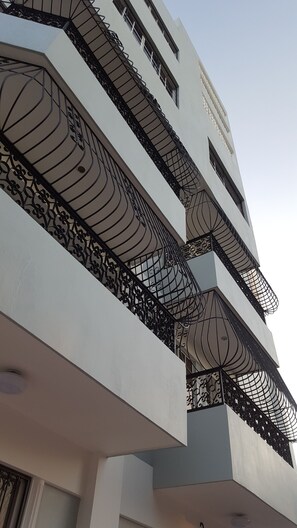 Façade de l’hébergement