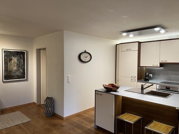 Kühlschrank, Ofen, Herdplatte, Geschirrspüler