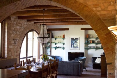 Casa San Martino - quiet Rustico with pool (4 + 3 persons) and large garden