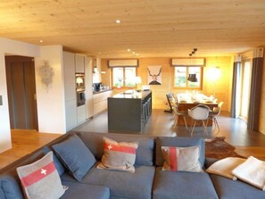 Fernseher, Kamin