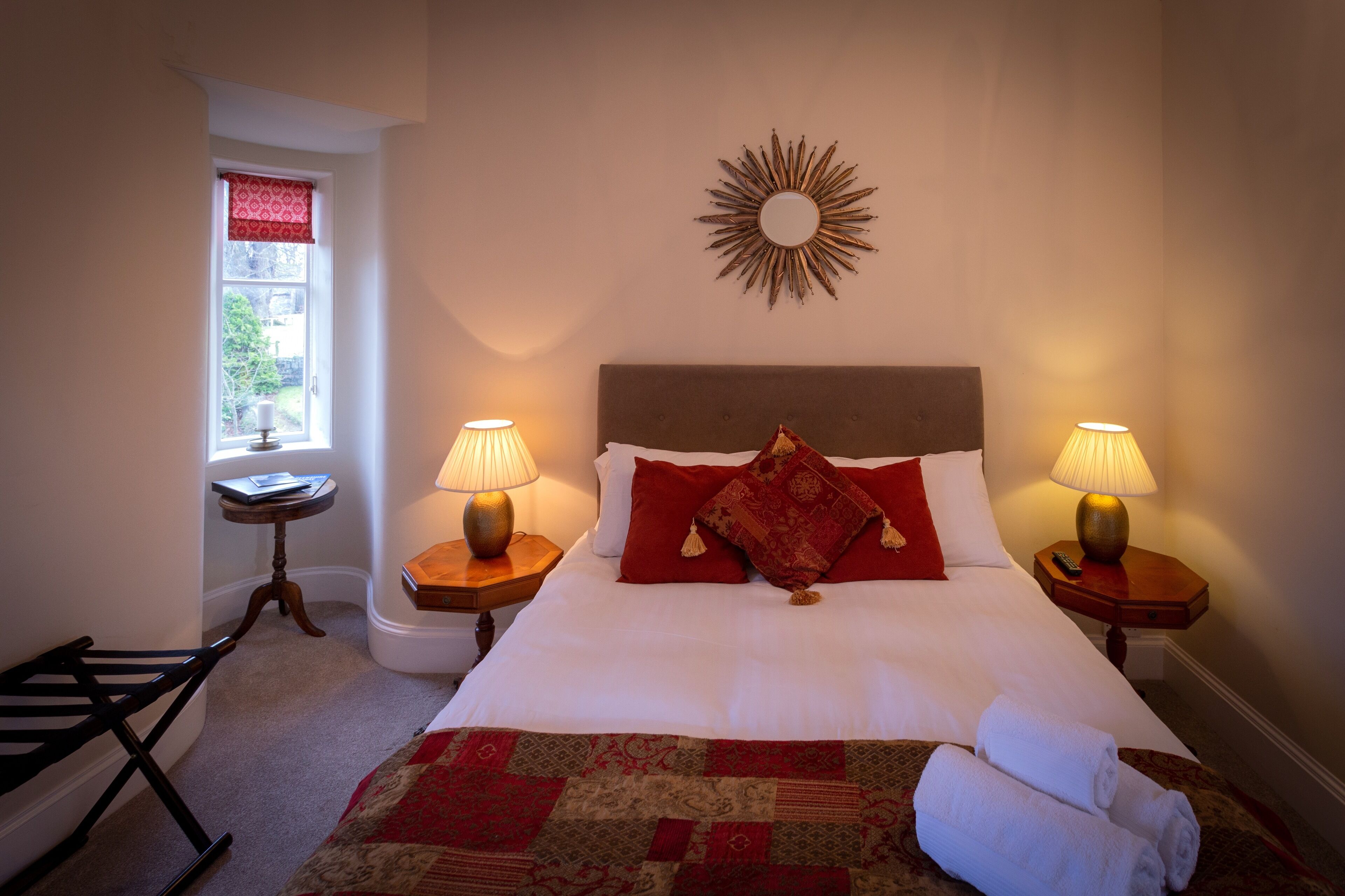 Telford King Room | Egyptian cotton sheets, premium bedding, individually decorated