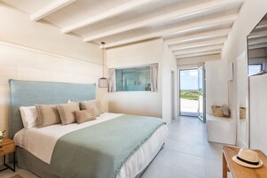 Suite, Terrace | Premium bedding, minibar, in-room safe, individually decorated