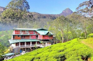 Framhlið gististaðar