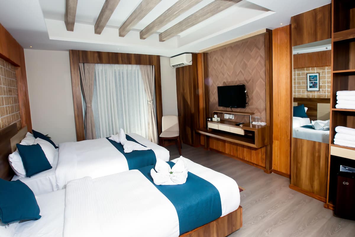 Literie hypoallergénique, surmatelas, minibar