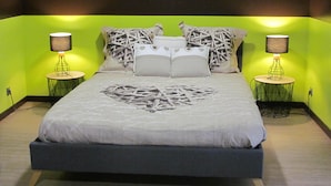 1 室のベッドルーム、WiFi、ベッドシーツ