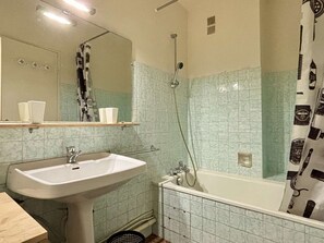 Bathroom - 2-Room Apartment - Seafront in Argelès-sur-Mer (Argelès-sur-Mer)
